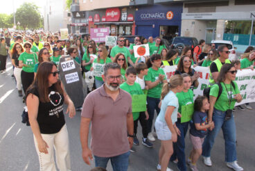 Manifestación en Dénia en apoyo a la educación pública 17