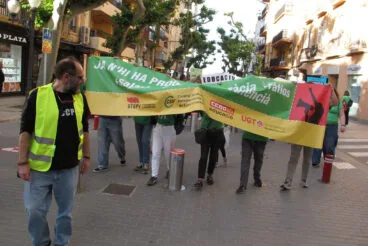 Manifestación en Dénia en apoyo a la educación pública 20