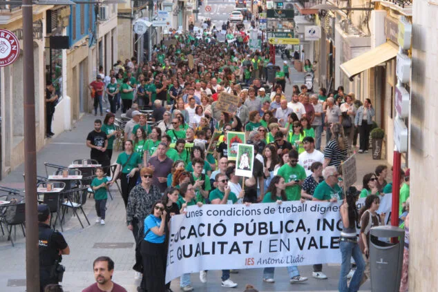 manifestacion en denia en apoyo a la educacion publica 29