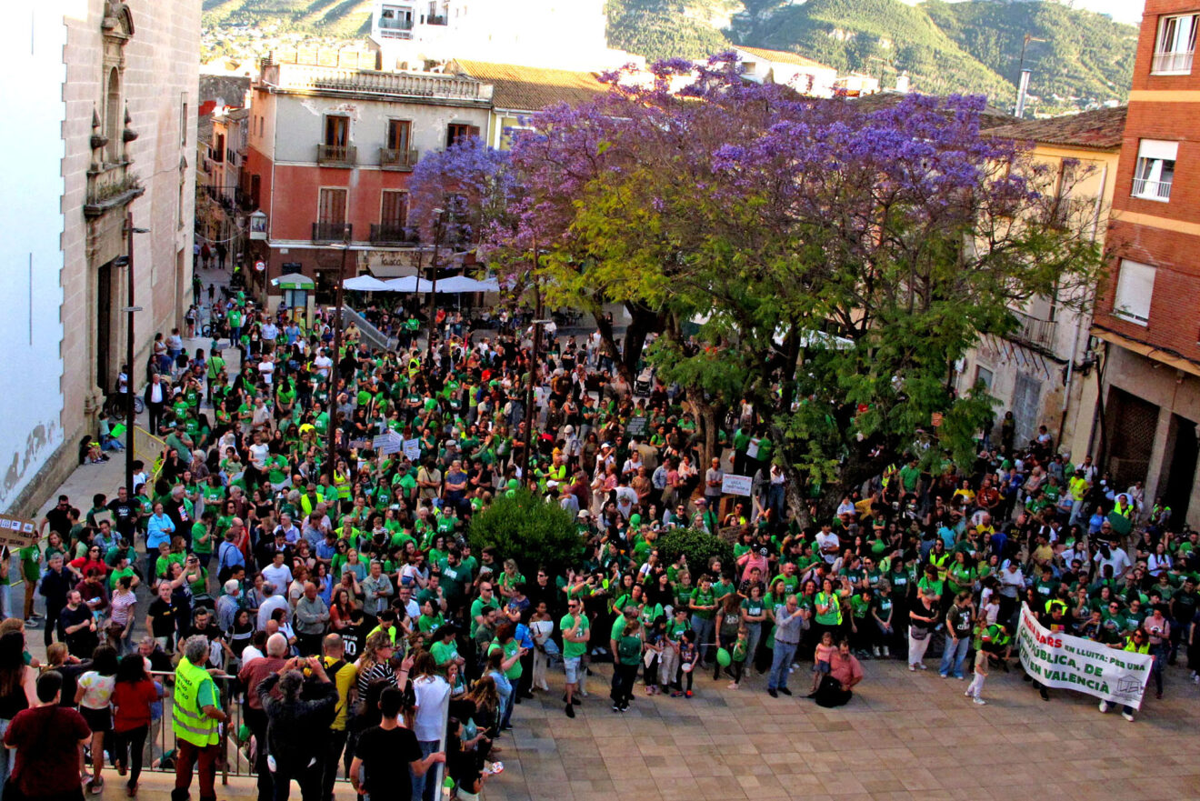 Manifestación en Dénia en apoyo a la educación pública 34