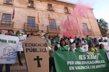 Manifestación en Dénia en apoyo a la educación pública 37
