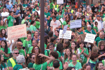 Manifestación en Dénia en apoyo a la educación pública 45