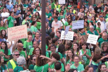 Manifestación en Dénia en apoyo a la educación pública 45