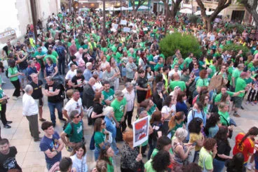 Manifestación en Dénia en apoyo a la educación pública 46