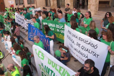 Manifestación en Dénia en apoyo a la educación pública 47