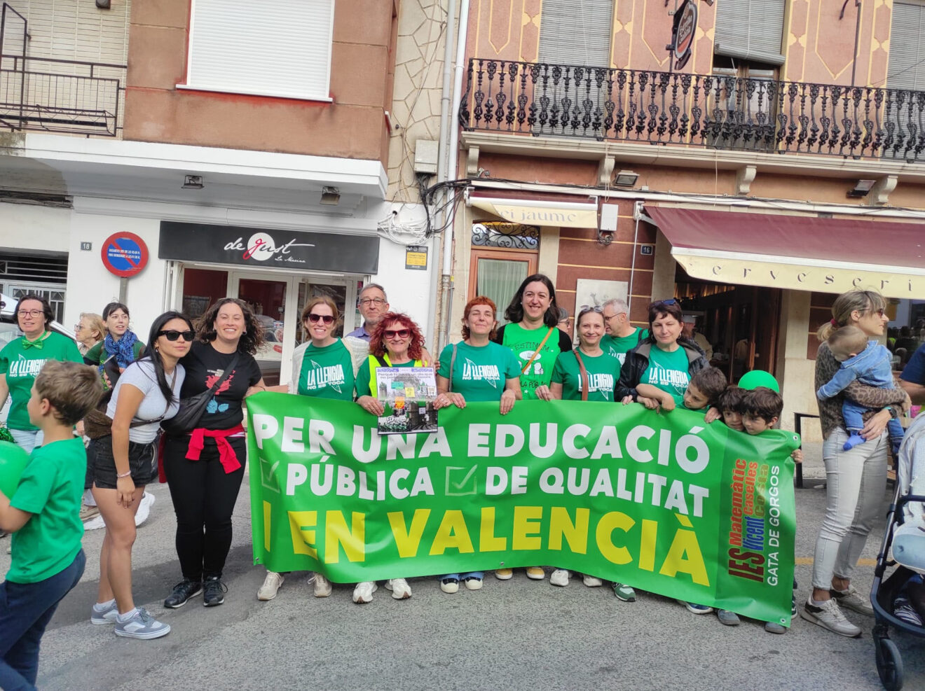 Manifestación en Pedreguer en apoyo a la educación pública 03