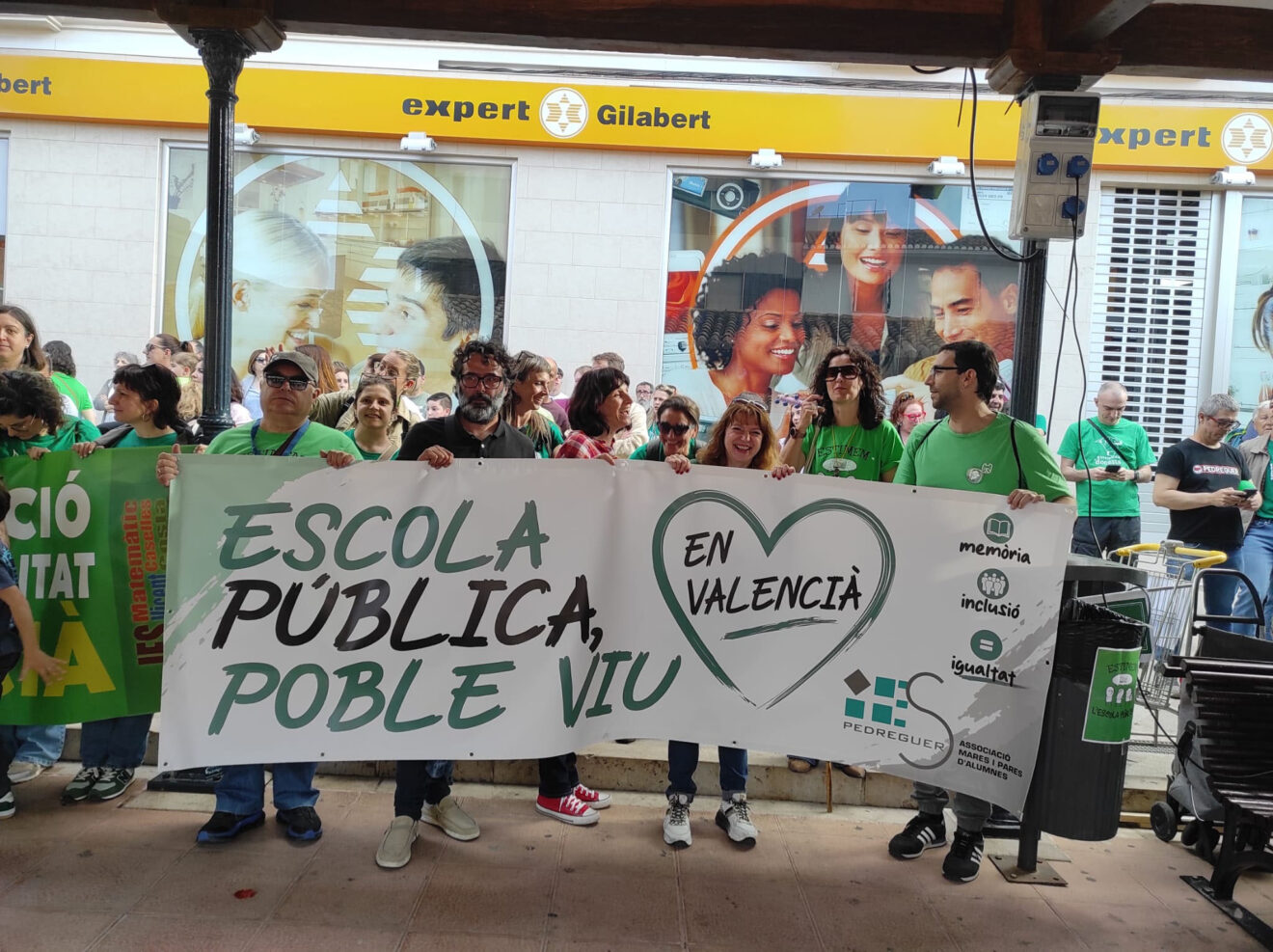 Manifestación en Pedreguer en apoyo a la educación pública 06