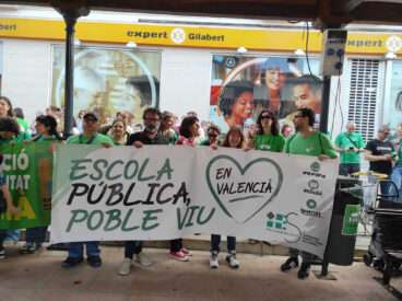 Manifestación en Pedreguer en apoyo a la educación pública 06