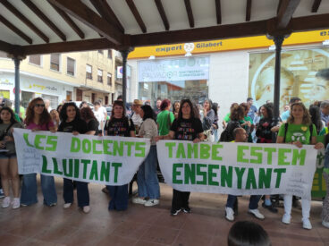 Manifestación en Pedreguer en apoyo a la educación pública 07
