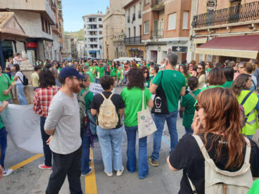 Manifestación en Pedreguer en apoyo a la educación pública 14