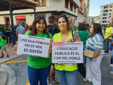 Manifestación en Pedreguer en apoyo a la educación pública 17