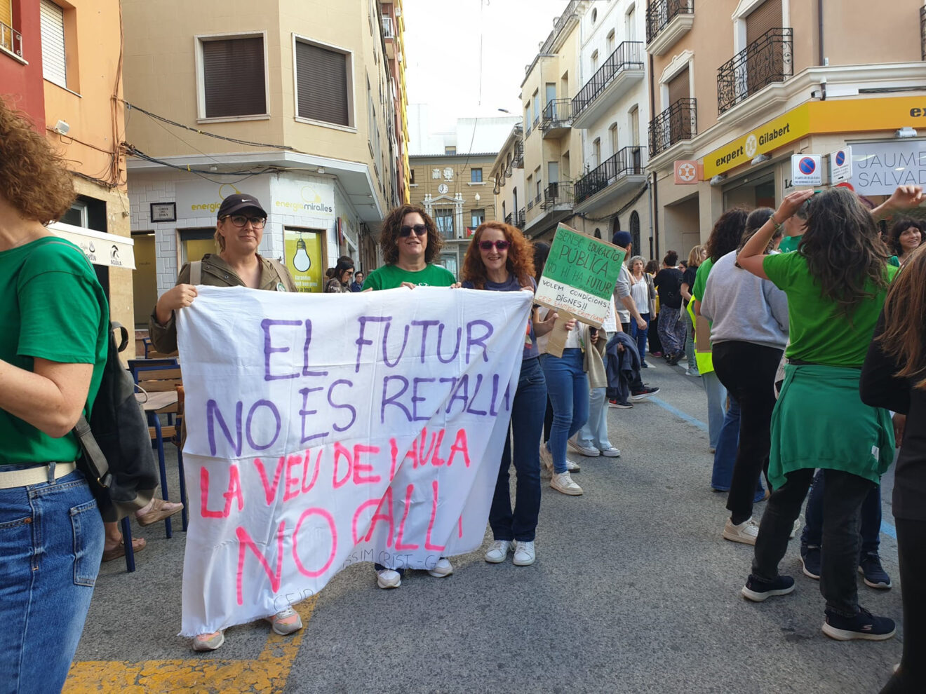 Manifestación en Pedreguer en apoyo a la educación pública 18