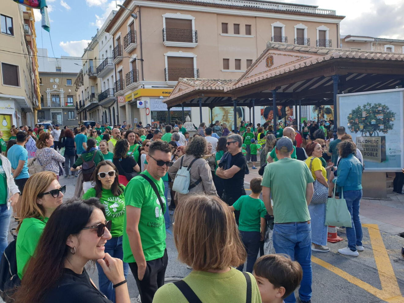 Manifestación en Pedreguer en apoyo a la educación pública 19