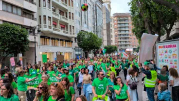 Manifestación en València el 5º día de huelga de docentes 12