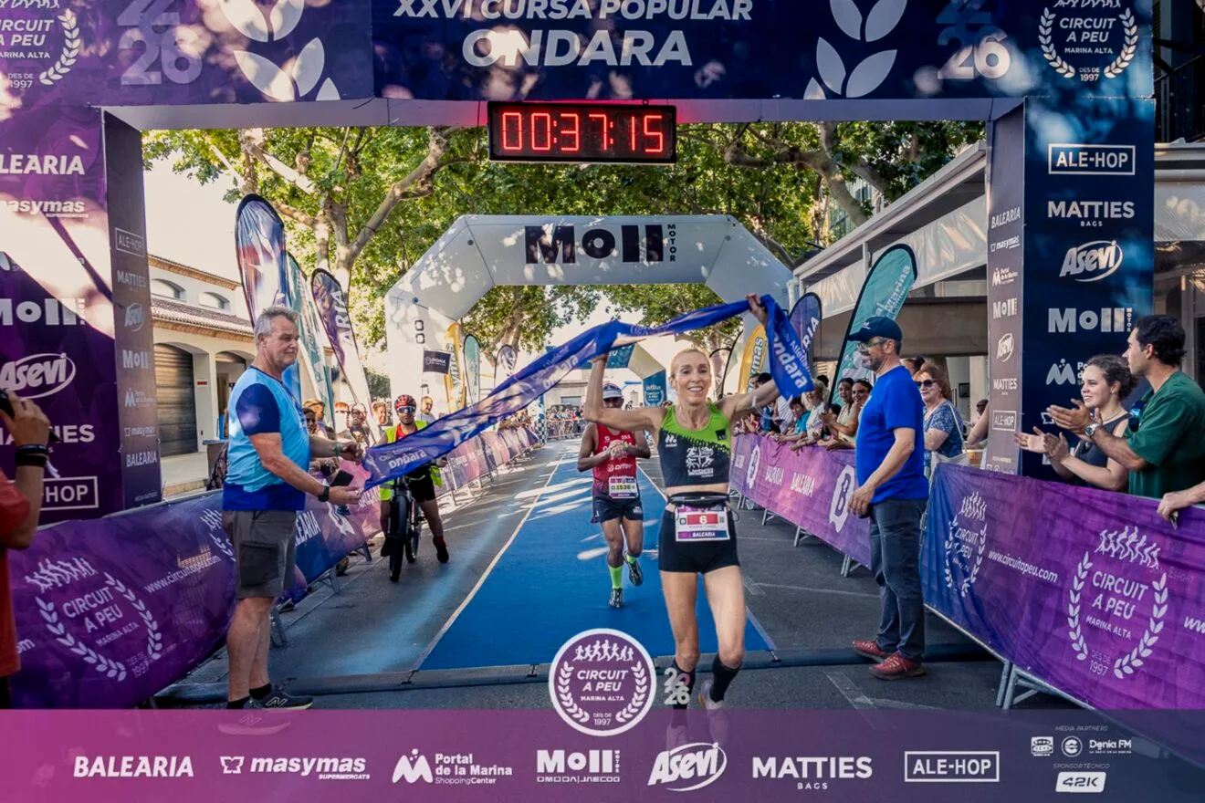 María Isabel Ferrer gana la XXVI Cursa Popular Ondara