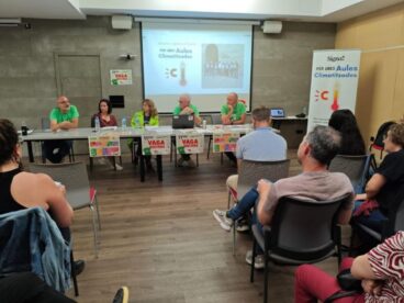 Presentación de la ecoauditoría de STEPV y la ILP por la climatización escolar
