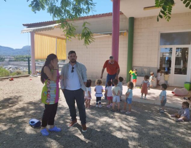 Imagen: Patio escolar de la Escoleta la Trilladora de Pego