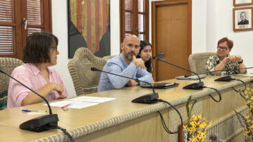 Pere Vicalet durante la presentación de Gata’m
