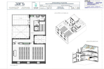 Planos del proyecto de rehabilitación del Antic Ajuntament del Verger 3