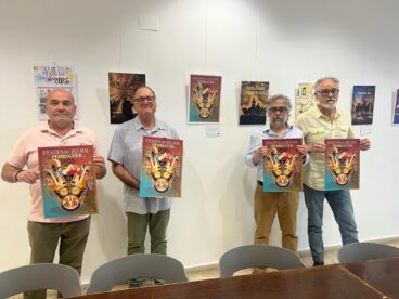 Presentación del cartel ganador de las Fiestas de Julio de Pedreguer 2026