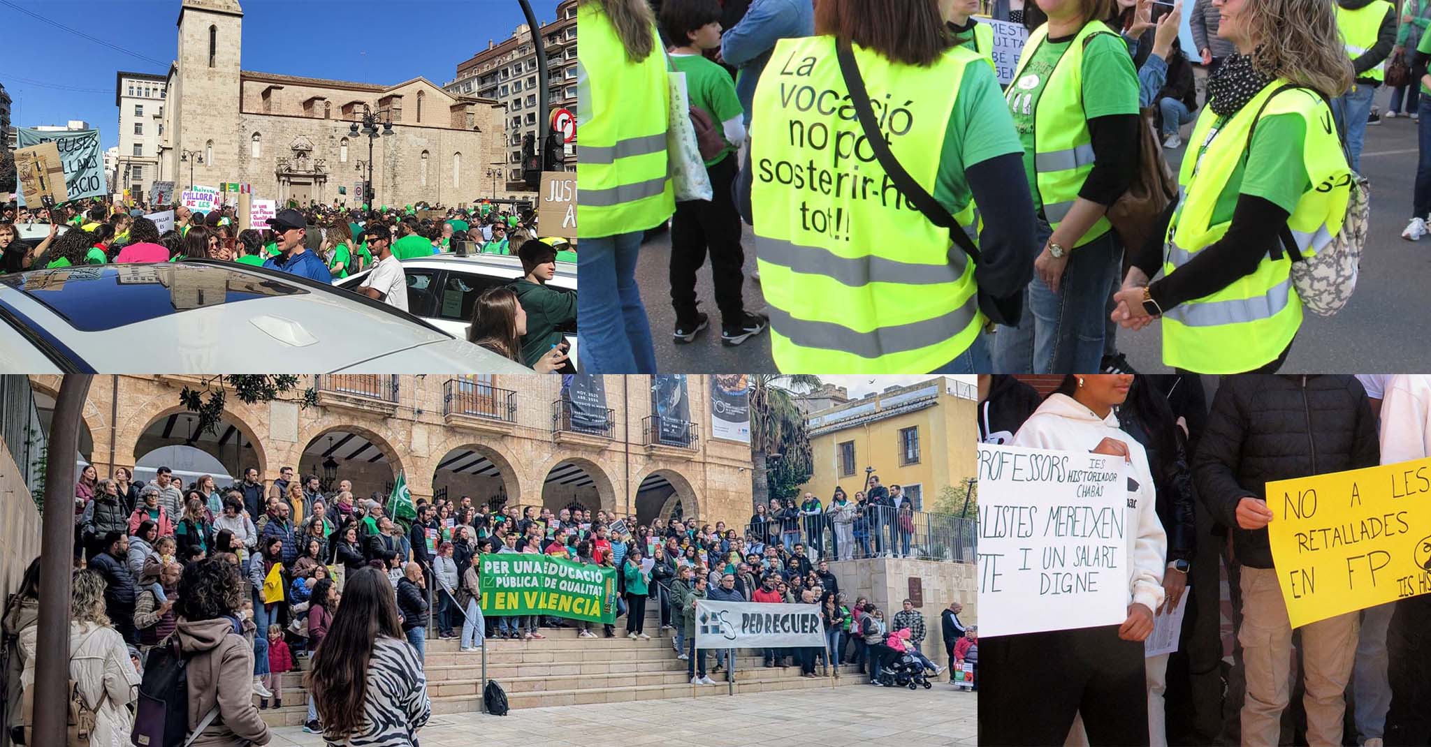 que pasara realmente en los centros educativos desde el 11 de mayo la huelga se tiene que notar