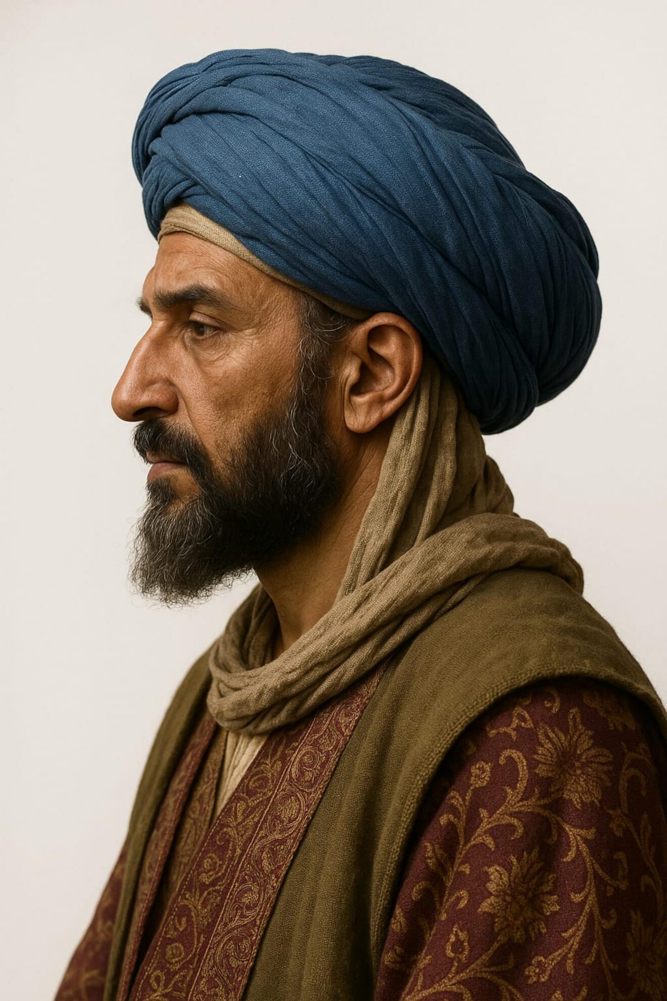 Representación histórica del visir Al-Azraq