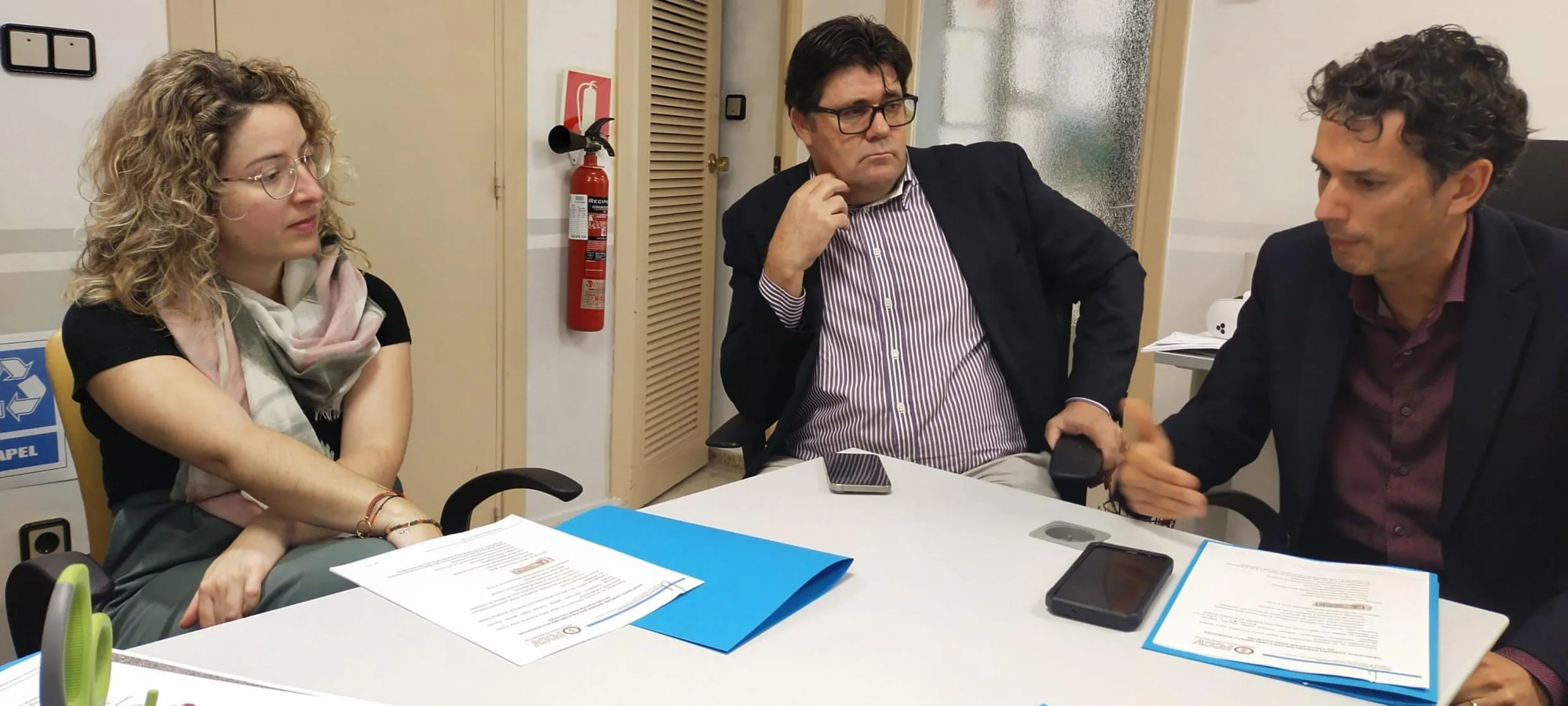 Reunión de trabajo entre el Ayuntamiento de Calp y la Federación de Ciclismo