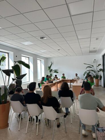 Reunión entre el profesorado de Orba y el alcalde