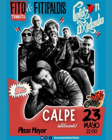 Tributo a Fito & Fitipaldis en FiraCalp 2026