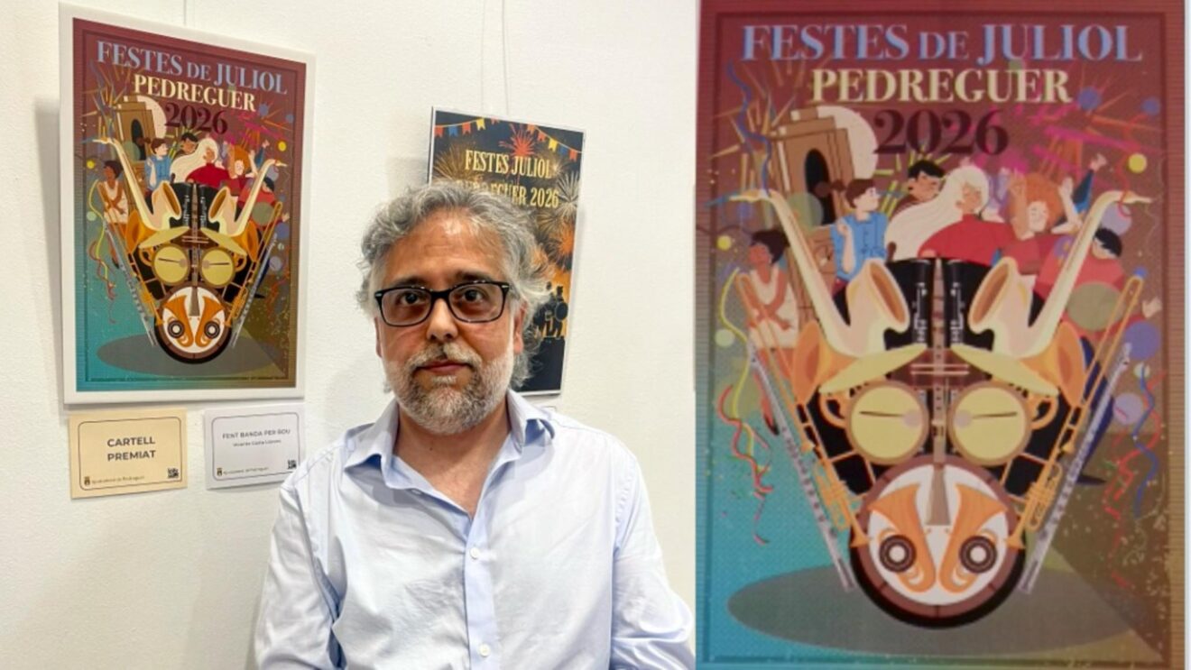 Vicente Costa Llorens, autor del cartel de las Fiestas de Pedreguer 2026