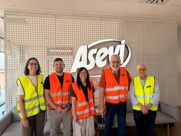 Visita institucional del Ayuntamiento de Pego a Asevi