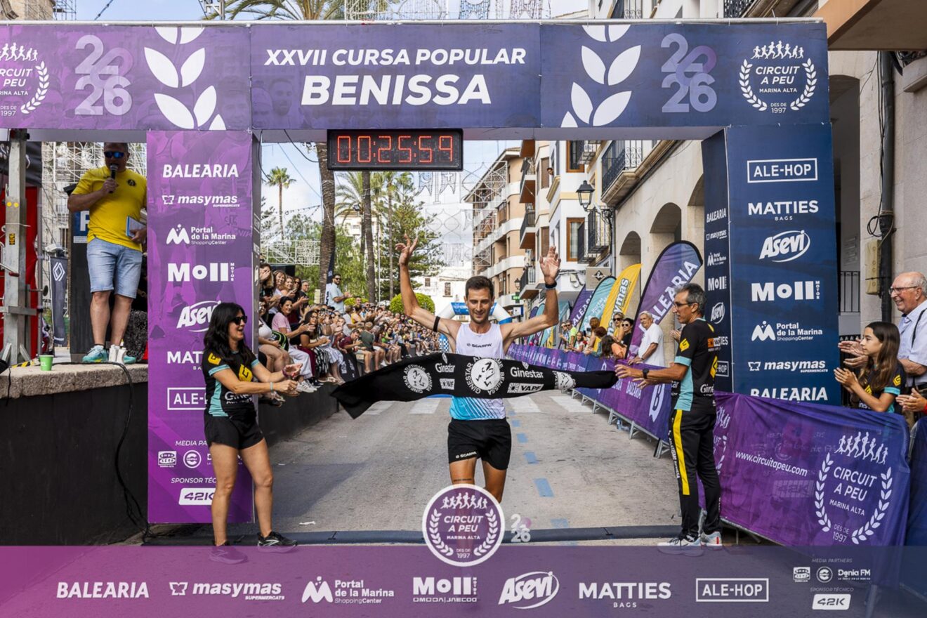 Adrián Ivars gana la XXVII Cursa Popular Benissa