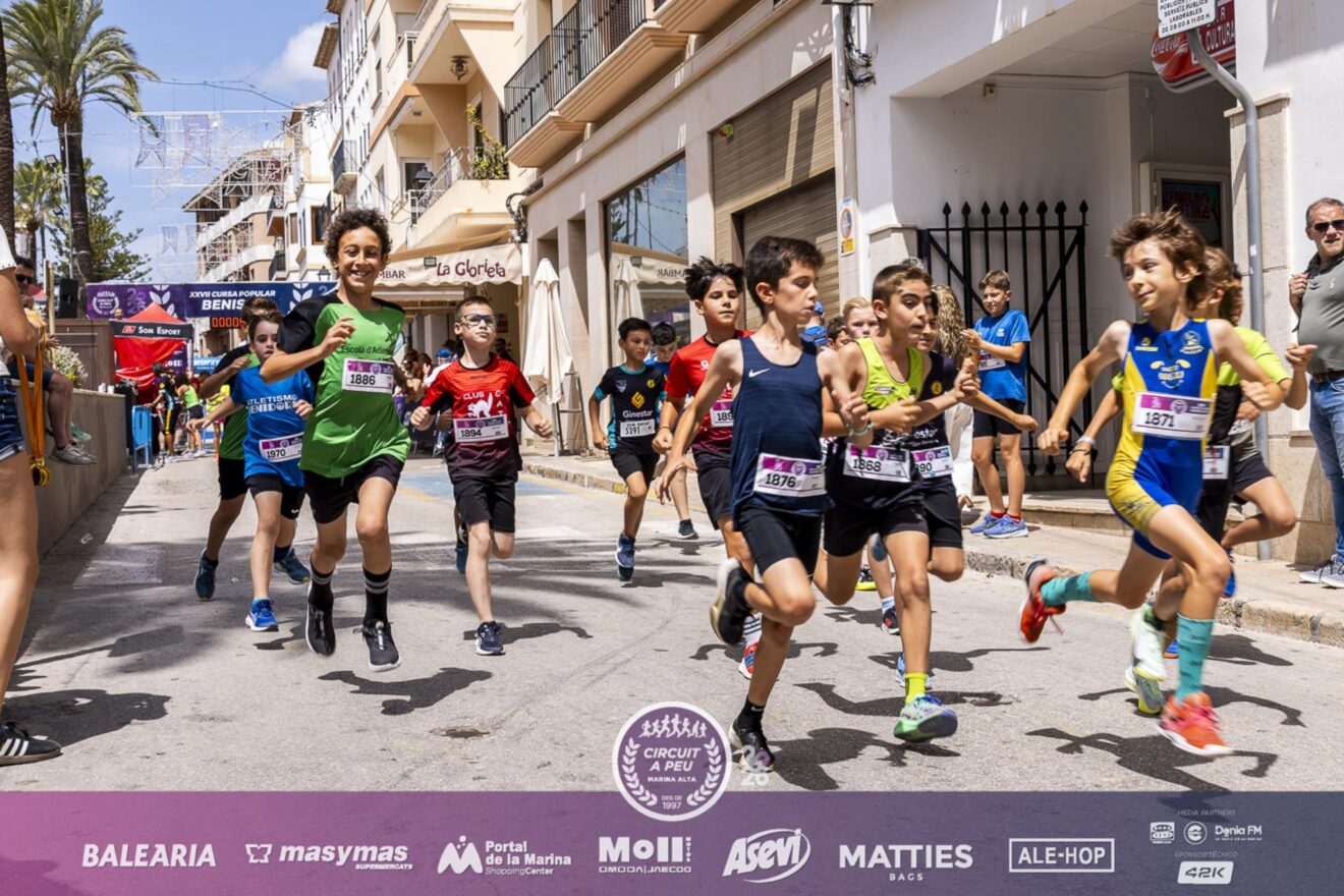 Carreras infantiles de la XXVII Cursa Popular Benissa