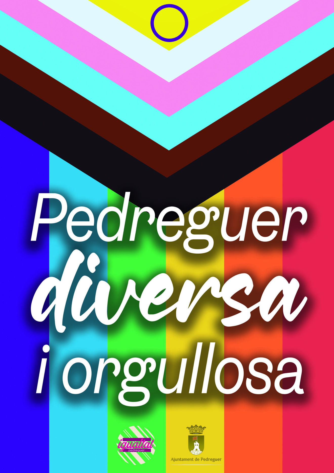 Cartell campanya Pedreguer diversa i orgullosa