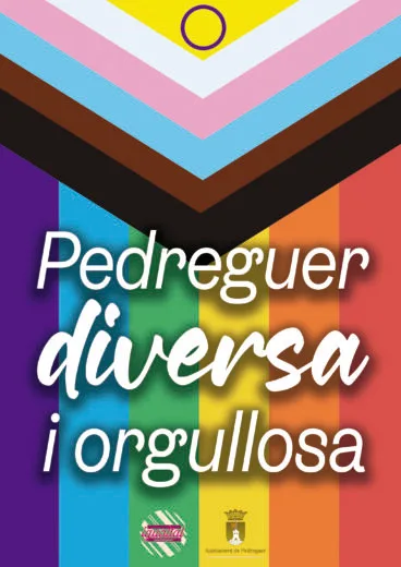 Cartell campanya Pedreguer diversa i orgullosa