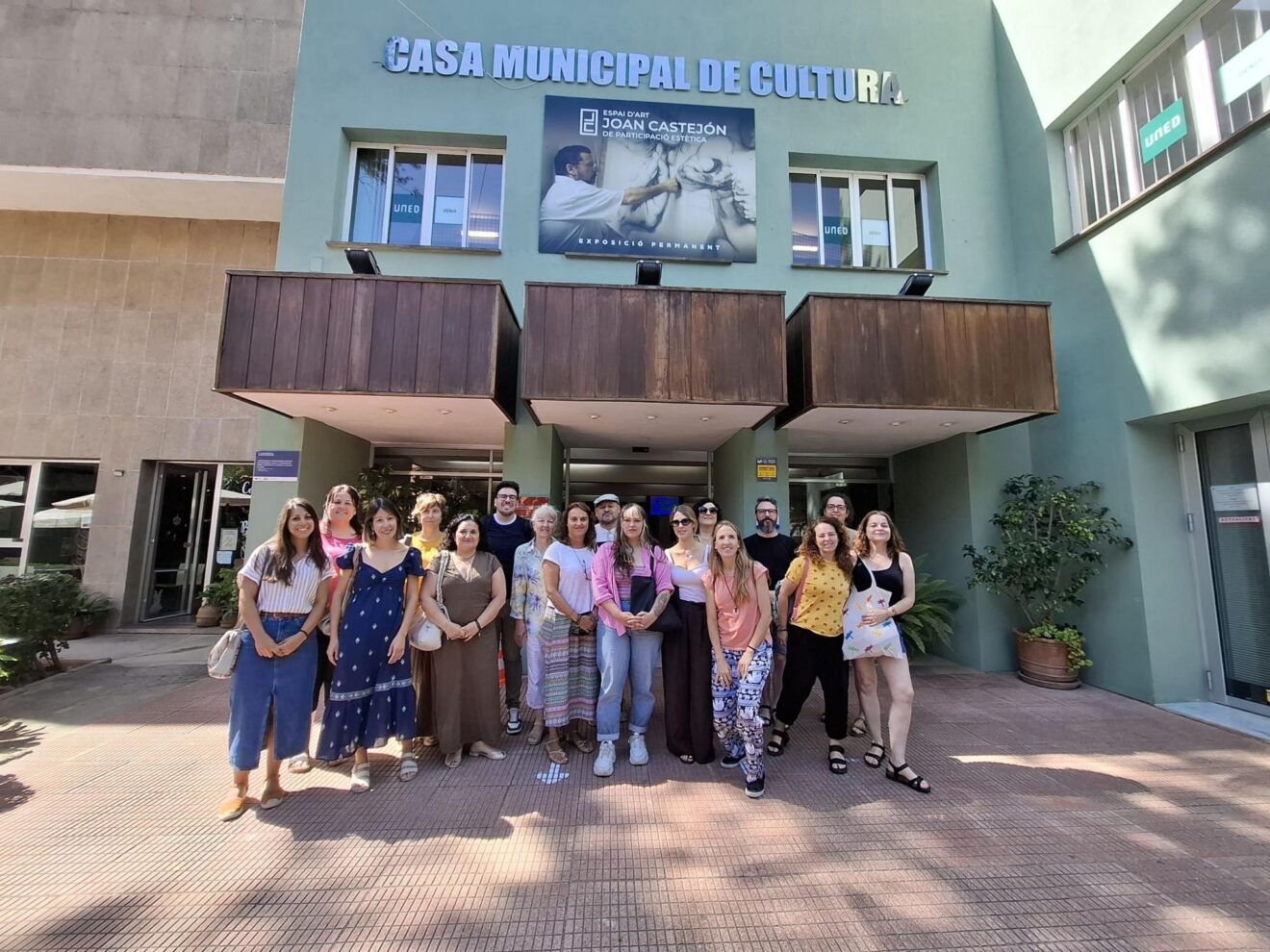 Participantes del curso formativo de la Xarxa Jove en Dénia