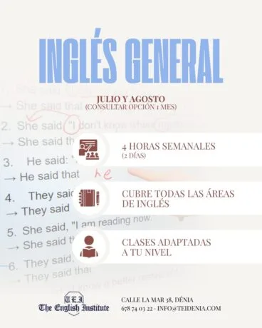 Cursos de Inglés general
