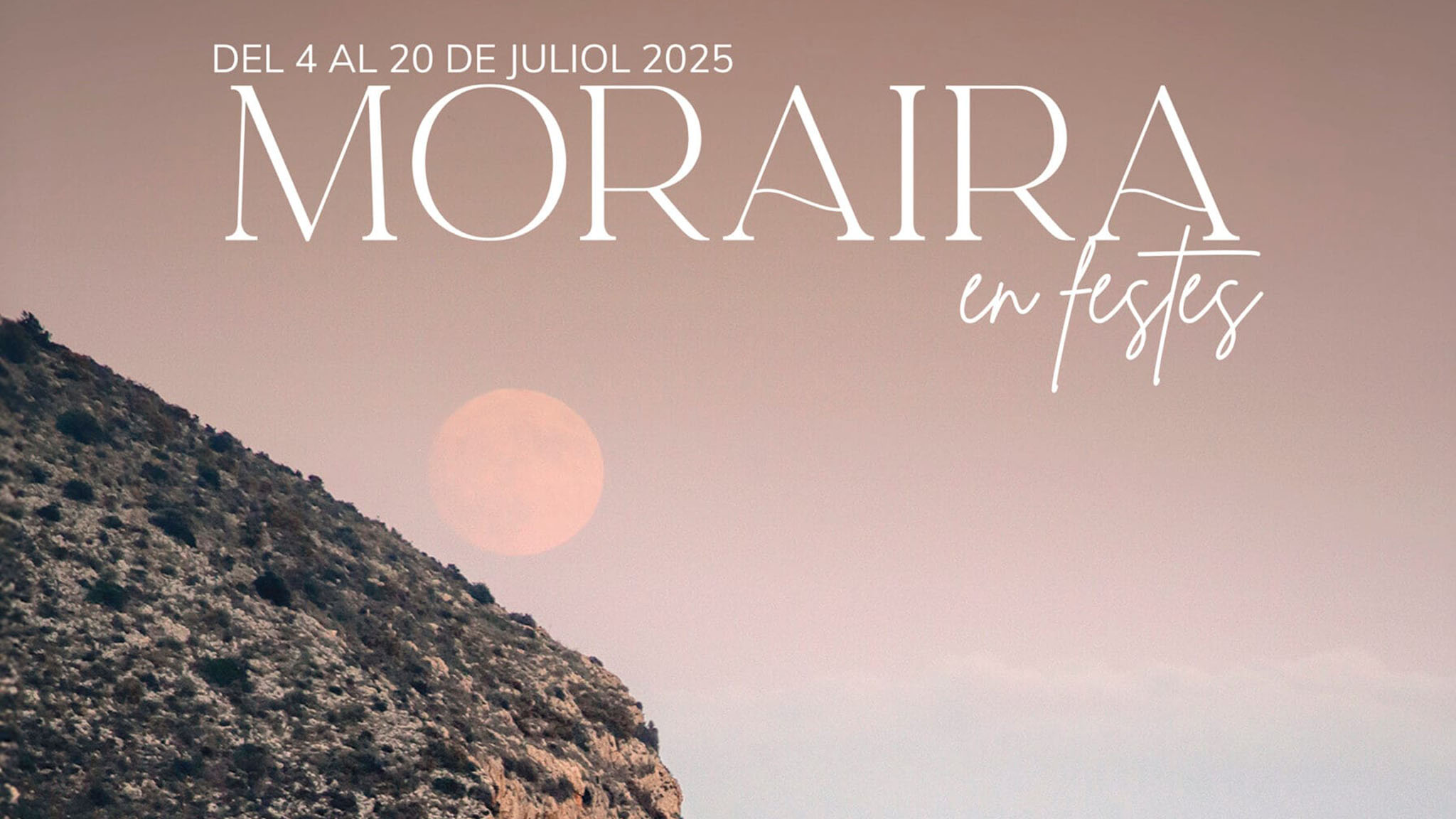 fiestas patronales de moraira de 2025