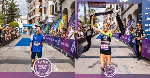 ganadores del circuit a peu 2026