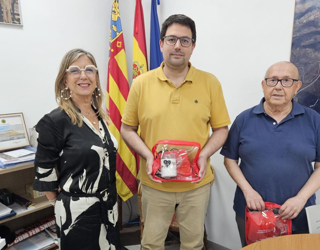 Presentación de la Maratón de Donación de Sangre en Gata