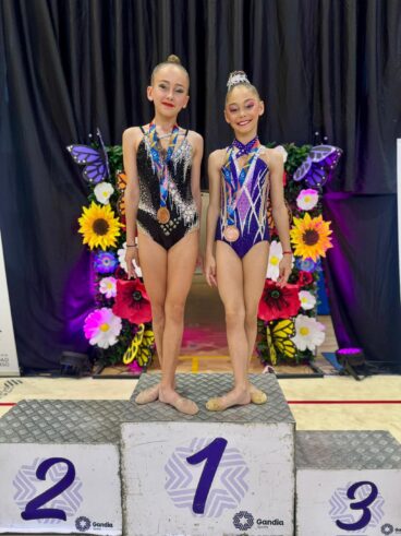 Las gimnastas Triana Ruano y Sophie O’Reilly consiguen el pase al nacional