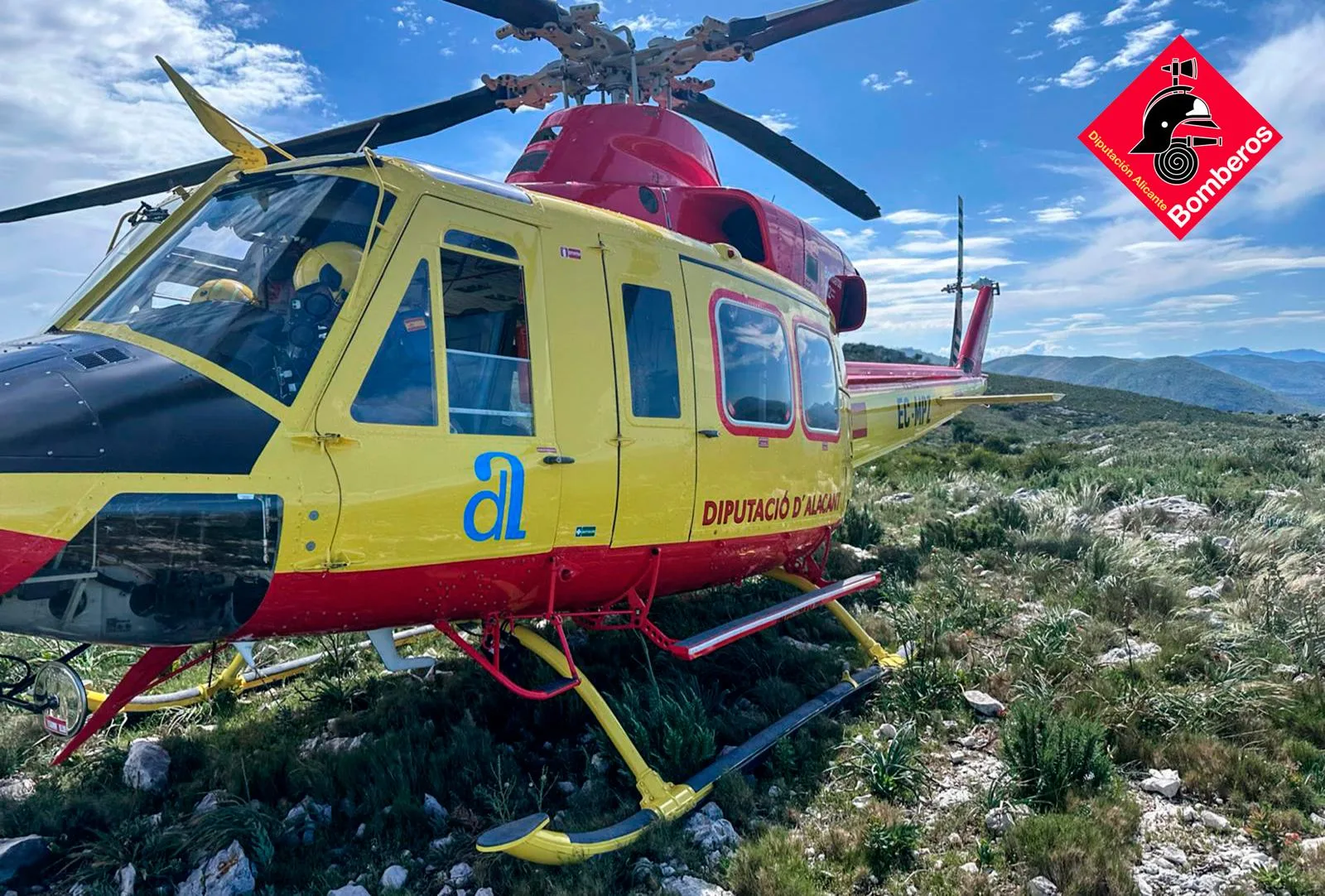 helicoptero de rescate