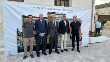Inauguración ayuntamiento de Benissa en Escuelas Graduadas 80