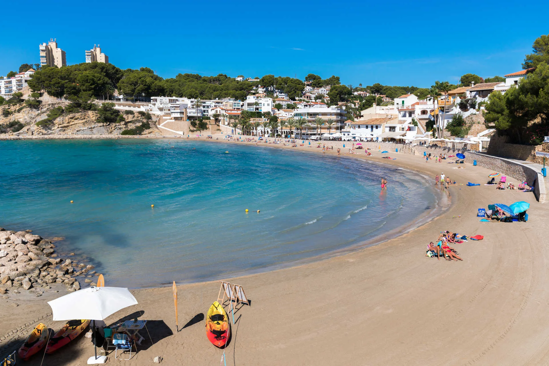 la playa del portet de moraira