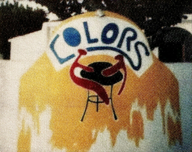 Imagen: Logo de la sala Colors de Gata de Gorgos - Imagen del libro '150 anys de música i ball a la Marina Alta'