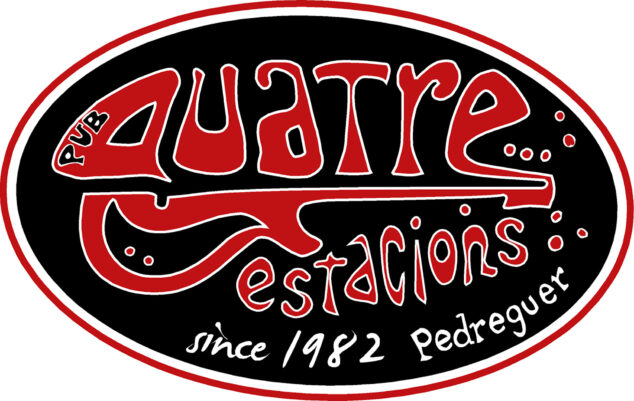 Imagen: Logo del Pub Quatre Estacions de Pedreguer en la actualidad