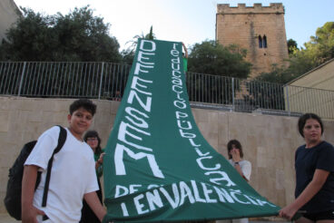Manifestación en Dénia huelga educación pública 3 junio 07