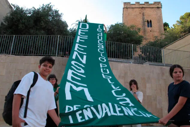 manifestacion en denia huelga educacion publica 3 junio 07