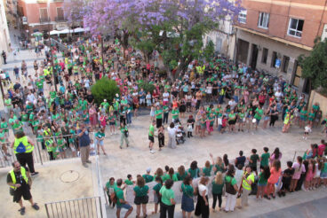 Manifestación en Dénia huelga educación pública 3 junio 15