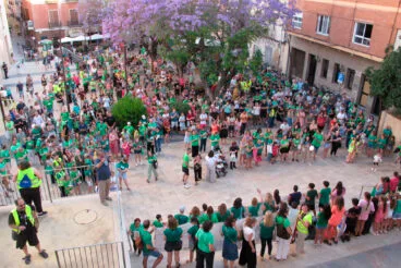 Manifestación en Dénia huelga educación pública 3 junio 15
